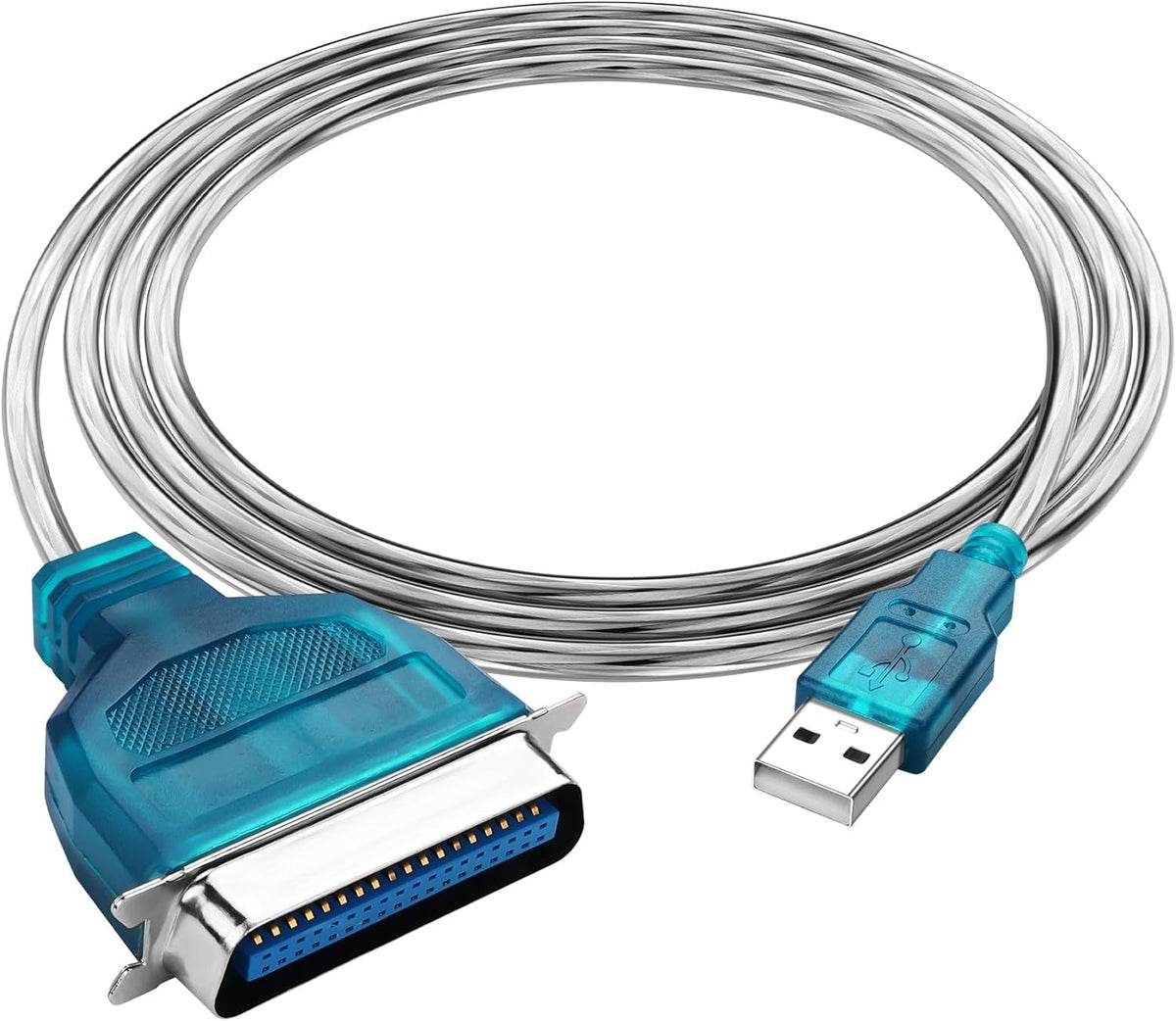 IEEE1284 CN36 (4.6FT) SinLoon USB to Parallel Port Adapter USB to Parallel Printer Cable Adapter for Printer