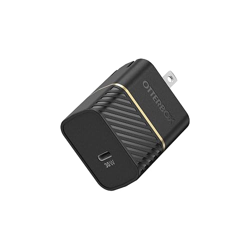 OtterBox USB-C Fast Charge Wall Charger, 30W - Black Shimmer