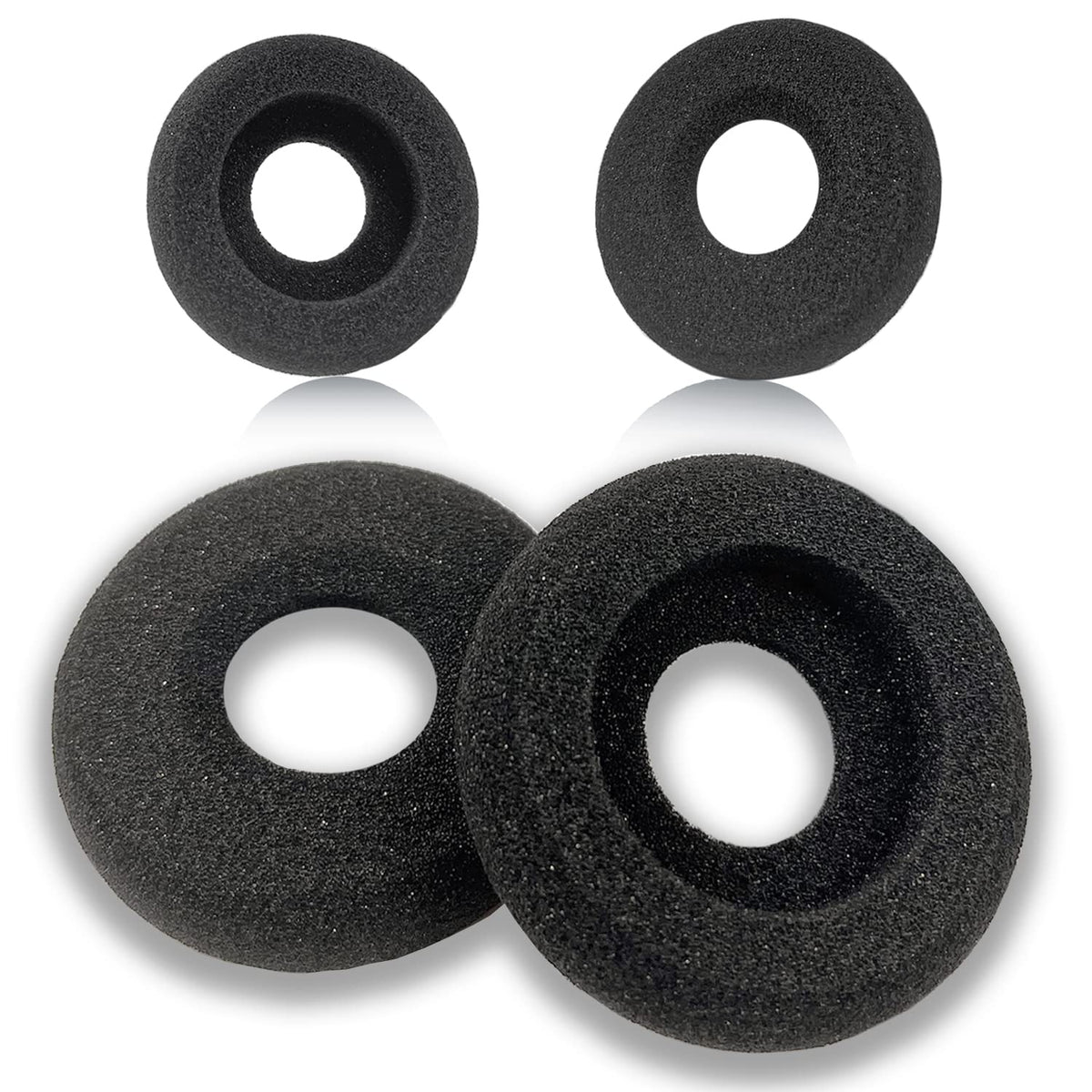 Ear Cushions for Plantronics Headset Earpads Replacement Foam Ear Pad Designed for Plantronics HW251N HW261N HW510 HW520 Blackwire C320 3210 3220 3320