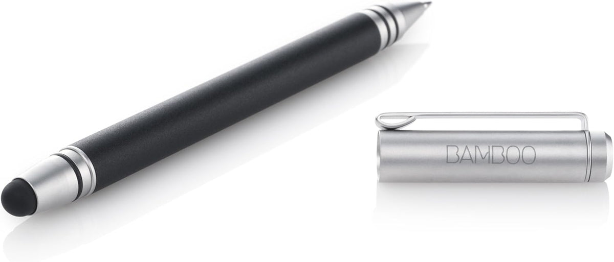 Bamboo Duo Stylus + Pen for iPad (CS110K) [Old Version].
