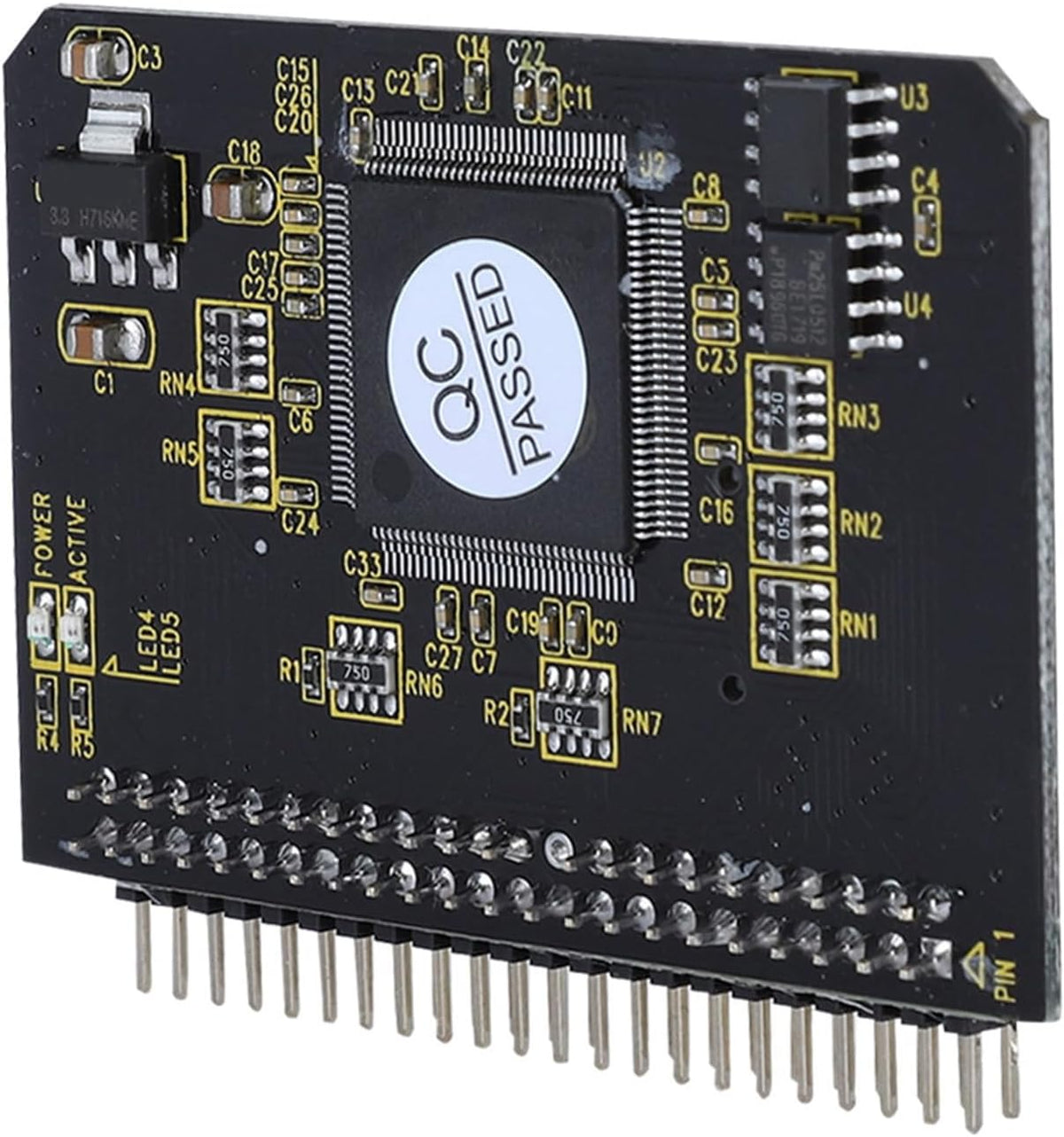 FOSA to IDE Adapter with Two Main Control Chips, SD Card Socket, TF Memory Card to IDE 44Pin Adapter