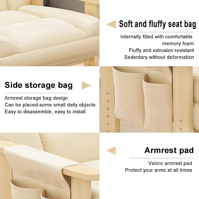 Office Chair Gaming Chair Computer Chair Desk Chair Game Chair Upholstered Executive Chair for Home Work AdultsHigh Back Computer Chair with Adjustable Backrest HeadrestErgonomic