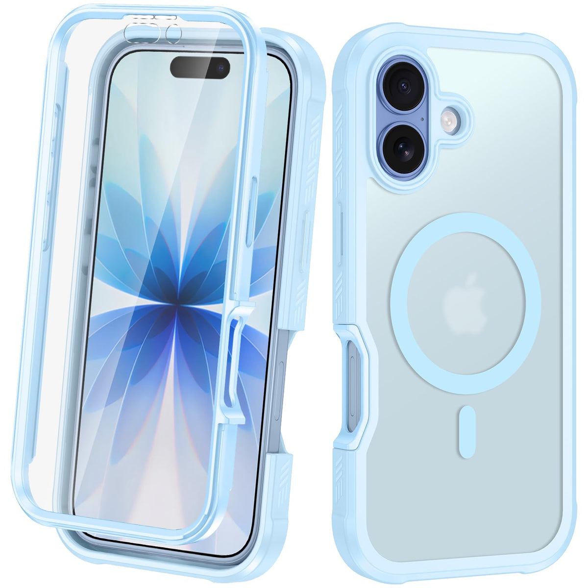 Avocase Magnetic For Iphone 17 Case Built In Screen Protector [Compatible With Magsafe] Military-Grade Protection Full Body Shoc
