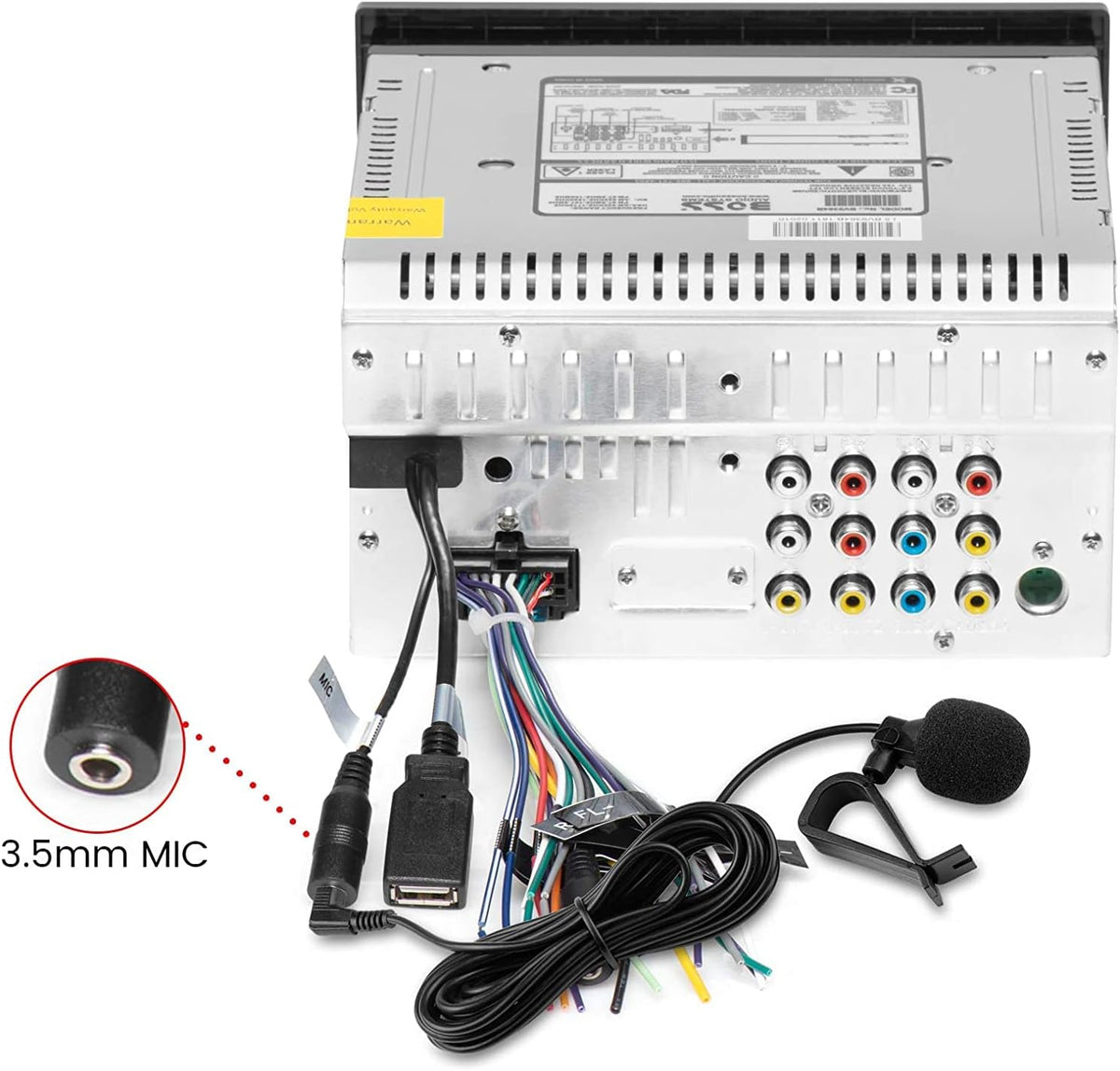 FingerLakes 3.5mm High-Sensitivity Microphone for Car Audio Systems