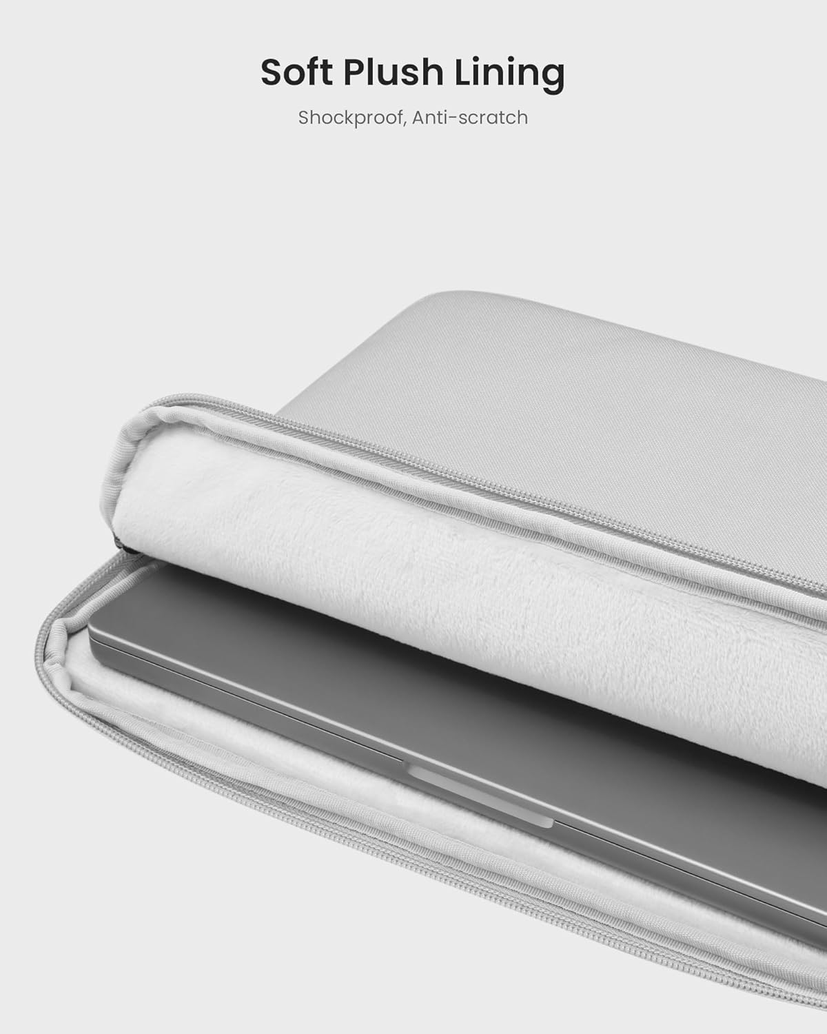 tomtoc Slim Laptop Sleeve for 14-inch MacBook Pro M4/M3/M2/M1 Pro/Max 2024-2021, Water-Resistant Protective Case for 13.8 Inch Surface Laptop AI PC, Accessory Bag