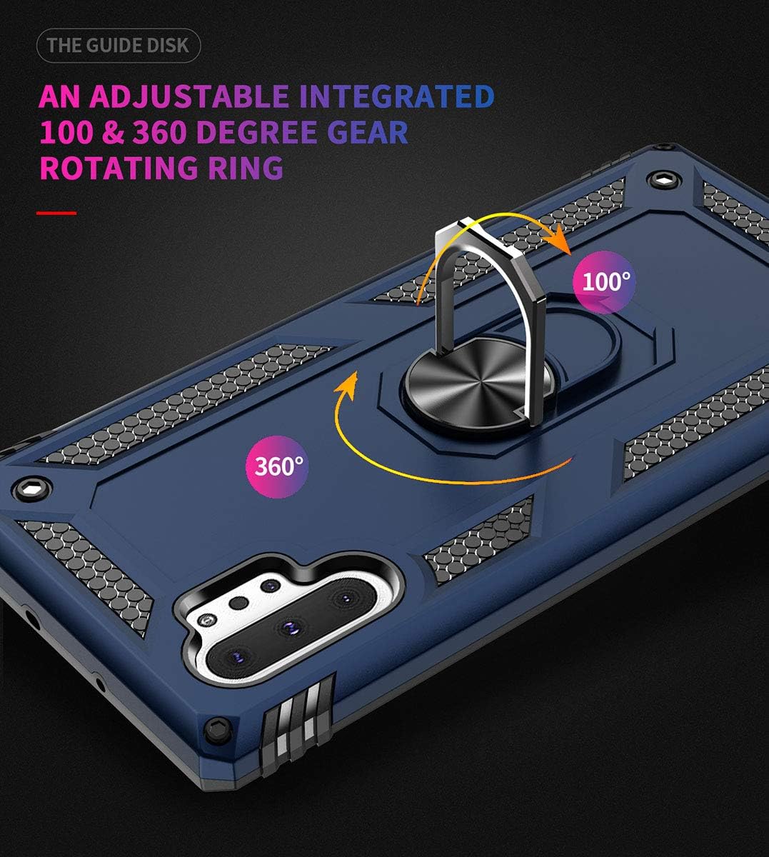 ADDIT Note 10 Plus Case - [Military Grade] 15ft Drop Tested Protective Case for Samsung Galaxy Note 10 Plus