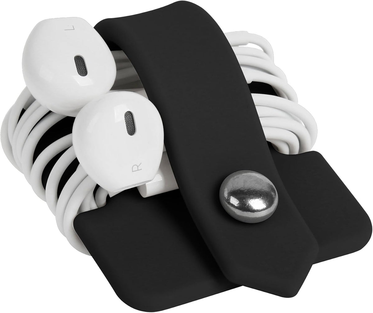 Headset Set 3 Cord Organizer Earbuds Holder Earphone Wrap Earphones Organizer Headphone Earphone Wrap Winder Cord