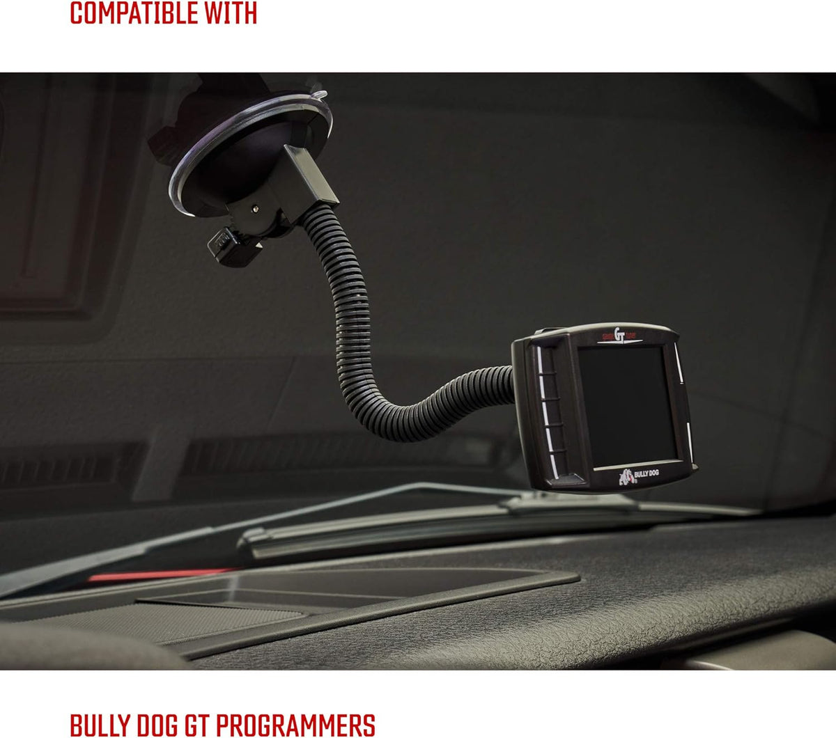 Bully Dog T-Slot Windshield Mount for GT and Watchdog Models
