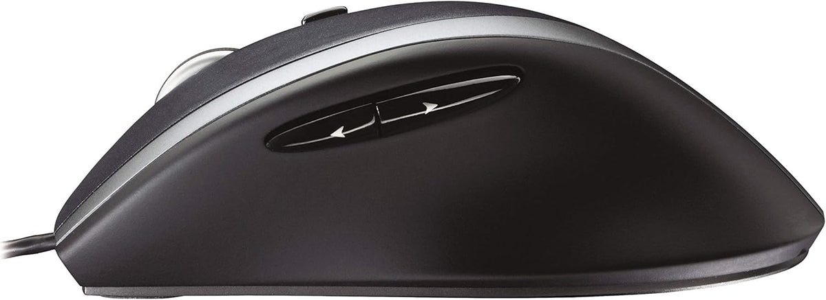 Logitech M500 Corded USB Mouse, Wired for Computers and Laptops, Dark Gray, Hyper-Fast Scrolling