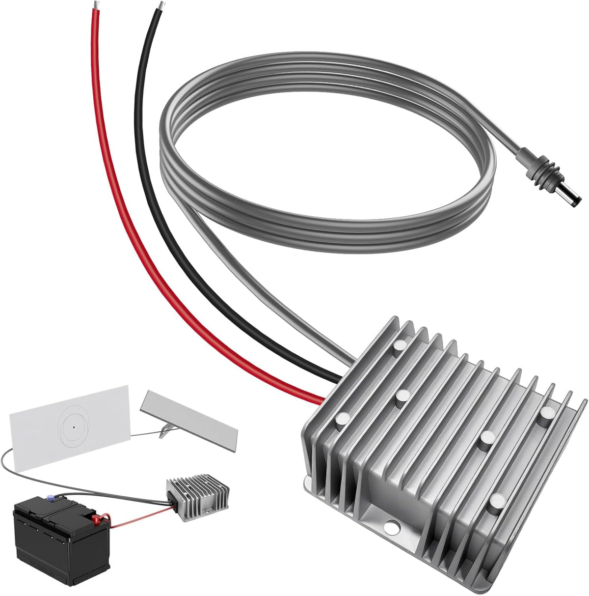 Highfound 12V/24V 57V 4.5A 3 12V 10V 30V DC to Power Cord Converter for Starlink Gen Router Power Supply Accessories