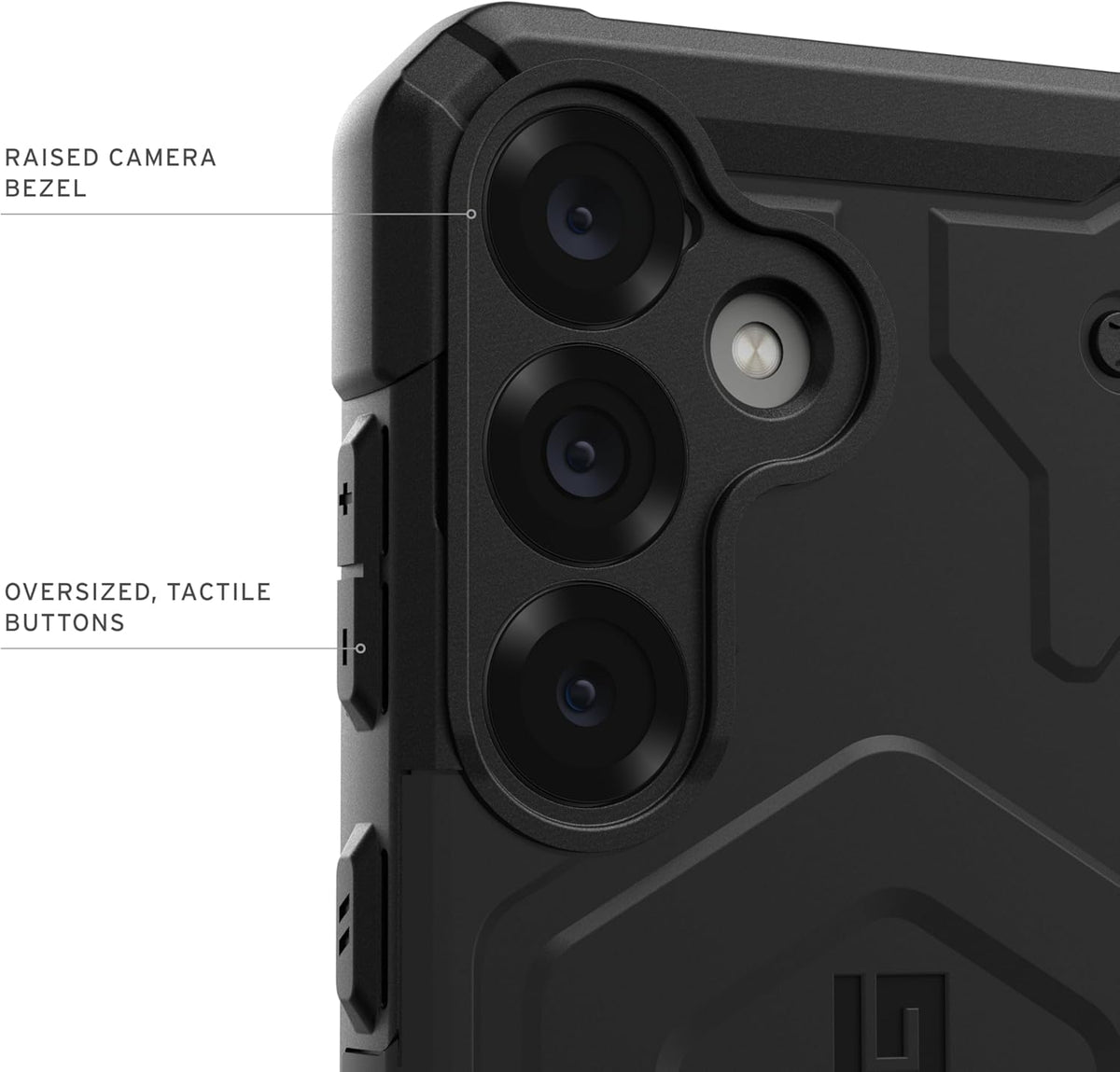 URBAN ARMOR GEAR UAG Designed for Samsung Galaxy S25 Case 6.2" Pathfinder - Compatible with Magnetic Charging Armor Shell Impact-Resistant Rugged Military Drop Tested Protective Cover, Black