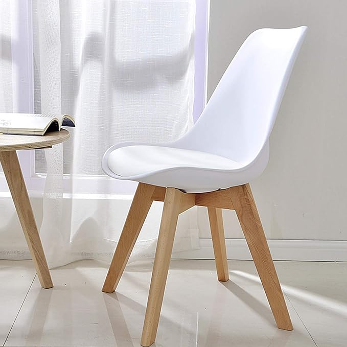Mlaea Living Room Restaurant Coffee Chair TV Station Lounge Laboratory Chair with Backrest Computer Racing Gaming Chair 48 * 60 * 82CM(Color:#7)