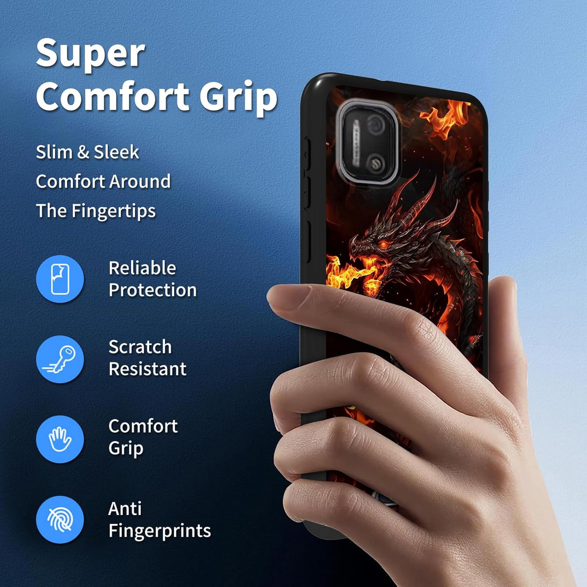 Cloud Mobile Stratus C7 Soft TPU Case, Slim Cover for Stratus C7, ScratchProof Shockproof Back Protective Case,