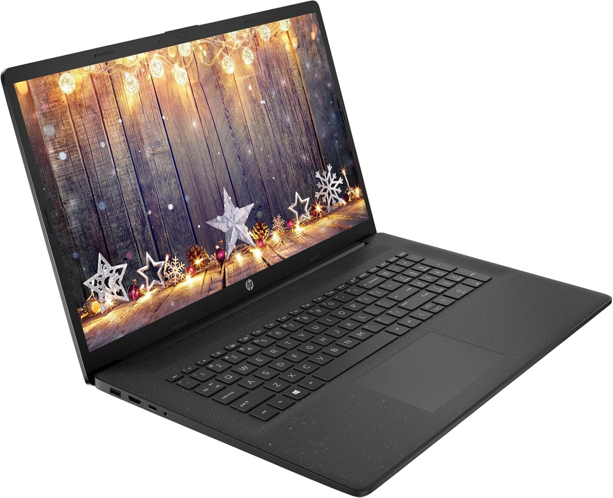 HP 17.3" Business Laptop Computer, 64GB RAM 2.2TB Storage (2TB SSD+256GB Docking Station Set), 10-Core Intel Core i5, Windows 11 Pro Laptop with Microsoft Office License Included, PLUSERA Earphones
