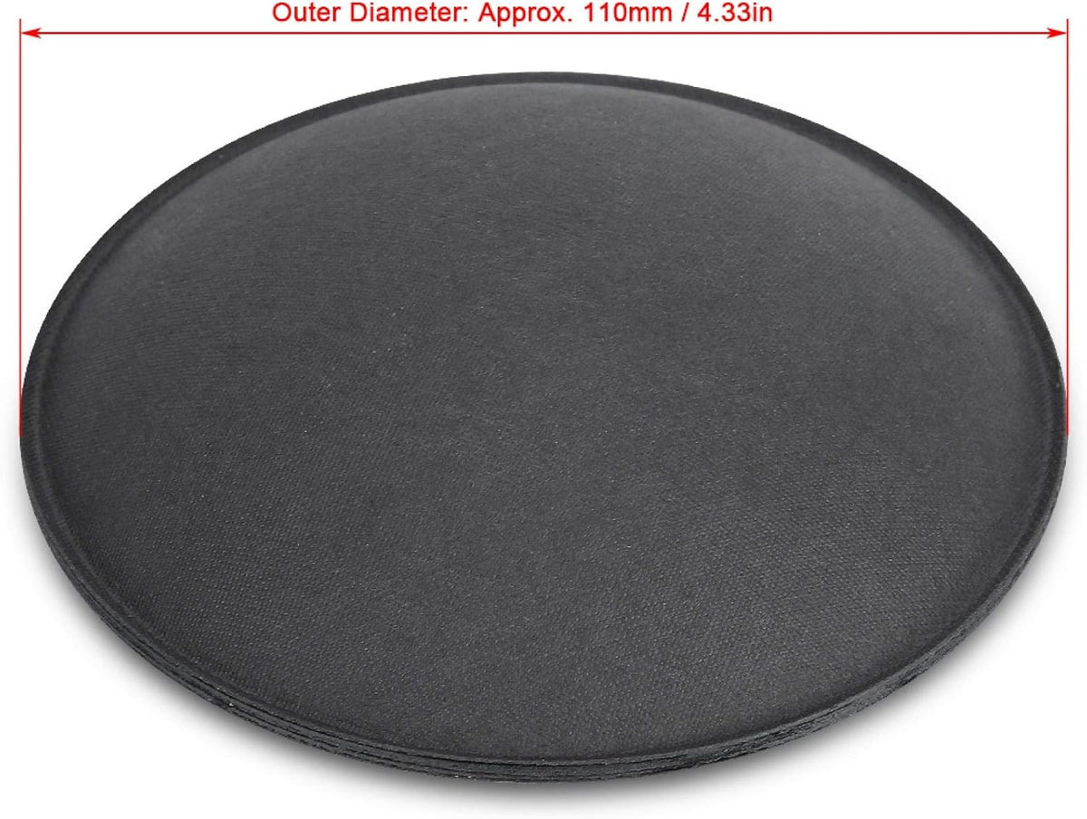 Sanpyl Speaker Dust Cap, 5Pcs 110mm Diameter Subwoofer Paper Dome Coil Cover Caps