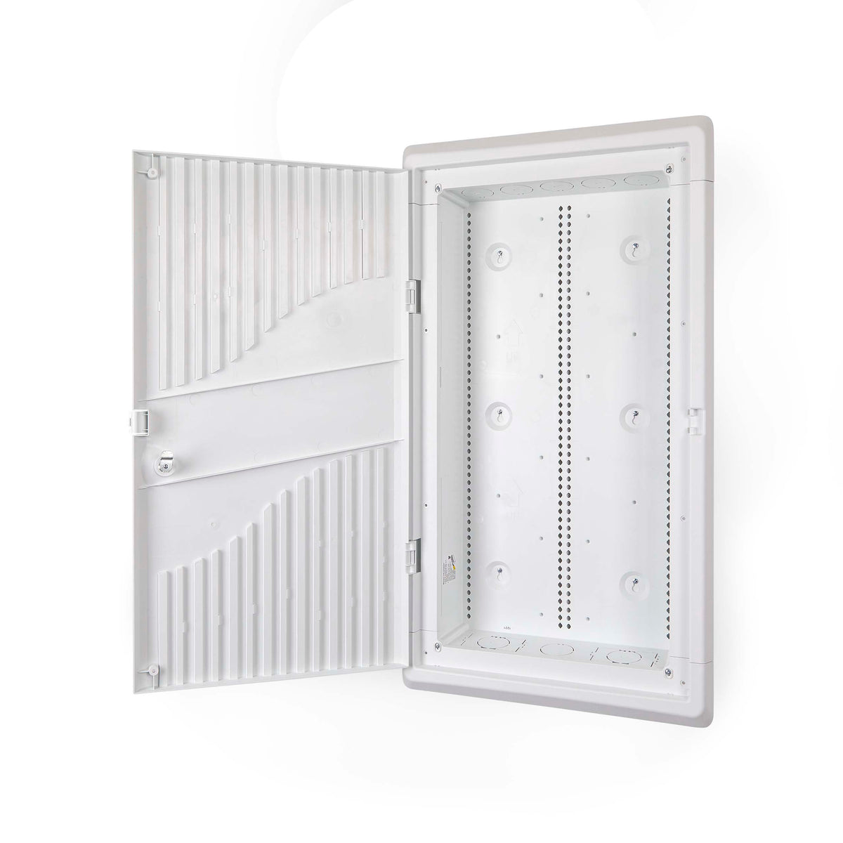 StarTech.com 28-Inch Wall-Mount Media Enclosure, Cable Management Box for Network Distribution, Structured Media Enclosure
