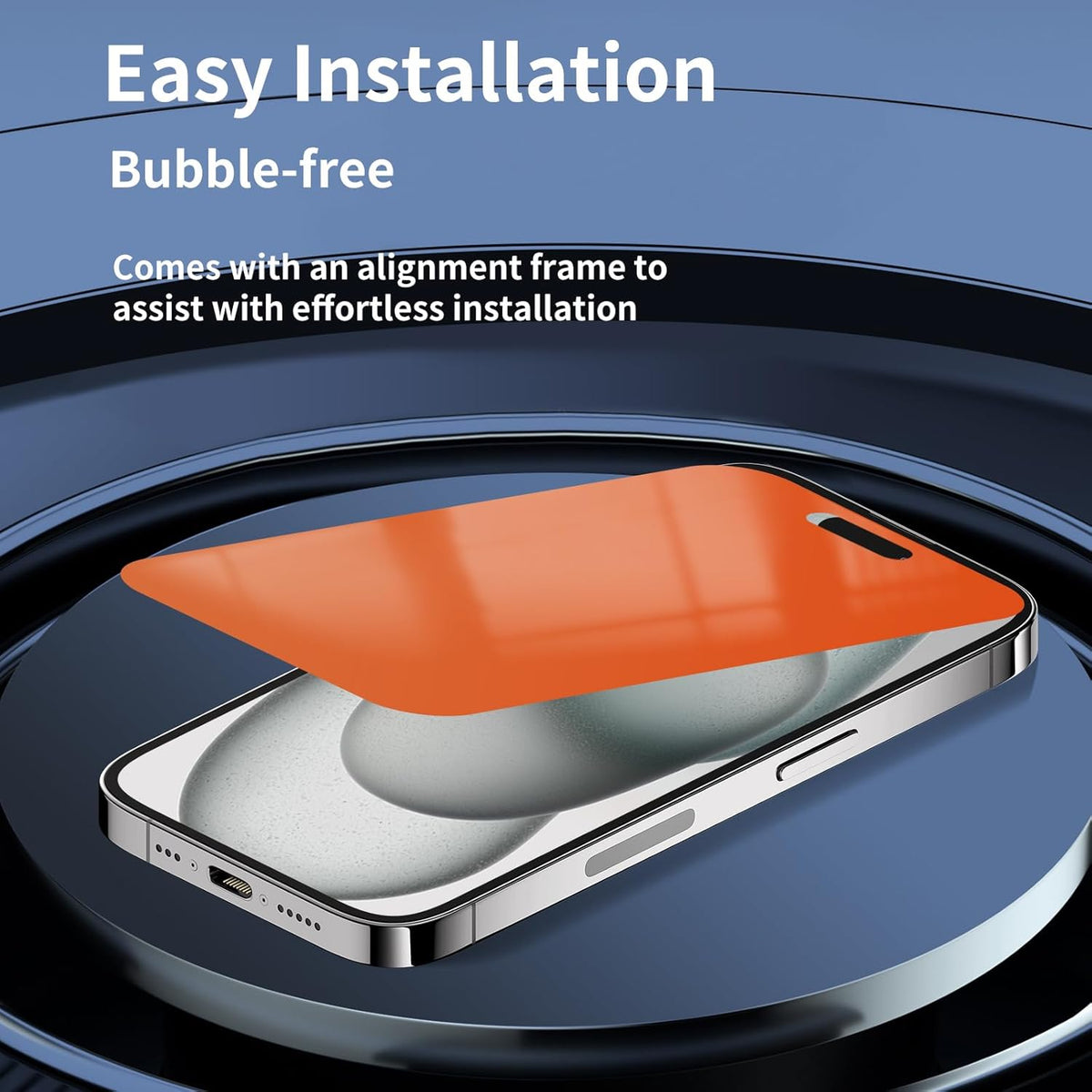 2 Pack iPhone 15/14 Pro Privacy Screen Protector - Anti-Spy, Anti-Blue Light, Eye Protection, Anti-Fingerprint, 6.1"