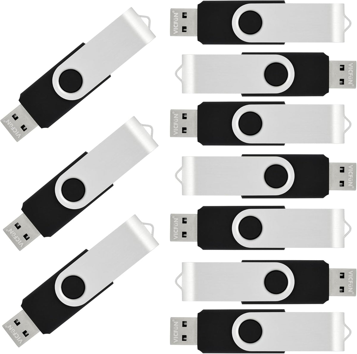 80 Pack 16GB USB Flash Drives Bulk 16GB Flash Drive 80 Pack USB Memory Stick 16GB USB2.0-Black