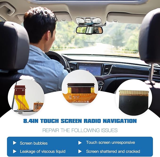 8.4 U-connect 4C UAQ Monitor Touch Screen LCD Display #TDO-XGA084 Fit for Jeep Grand Cherokee Limited X Sport Utility 4-Door 3.6L 3604CC 220Cu. In. V6 FLEX DOHC Naturally Aspirated 2019-2021