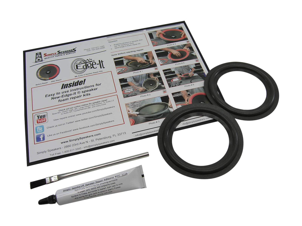 Optimus 5 Inch Foam Speaker Repair Kit FSK-5 (Pair)