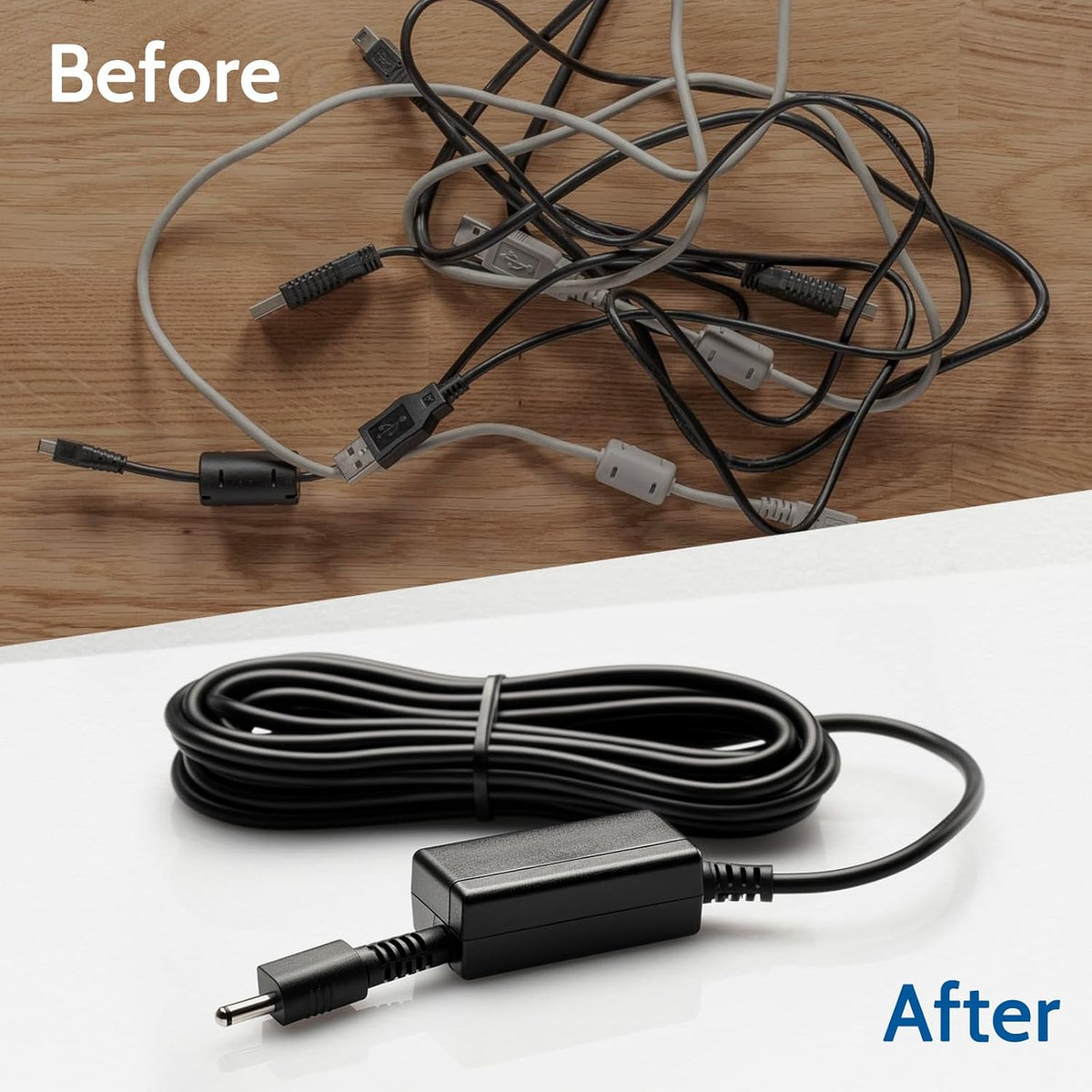 200 Pieces 0.5 Inch Small Elastic Silicone Rubber Bands, Strong Black Rubberbands for Wire and Cable Wrapping