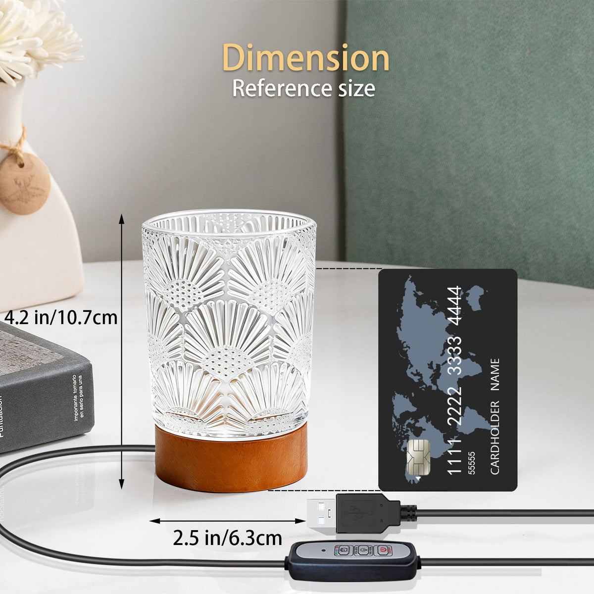 PWTZMYXGS Night Light Bedside Lamp Touch and Dimmable Tabletop Brightness Adjustable for Adults, in Bed at Night Put on Table, Headboard, Dorm,Bedroom