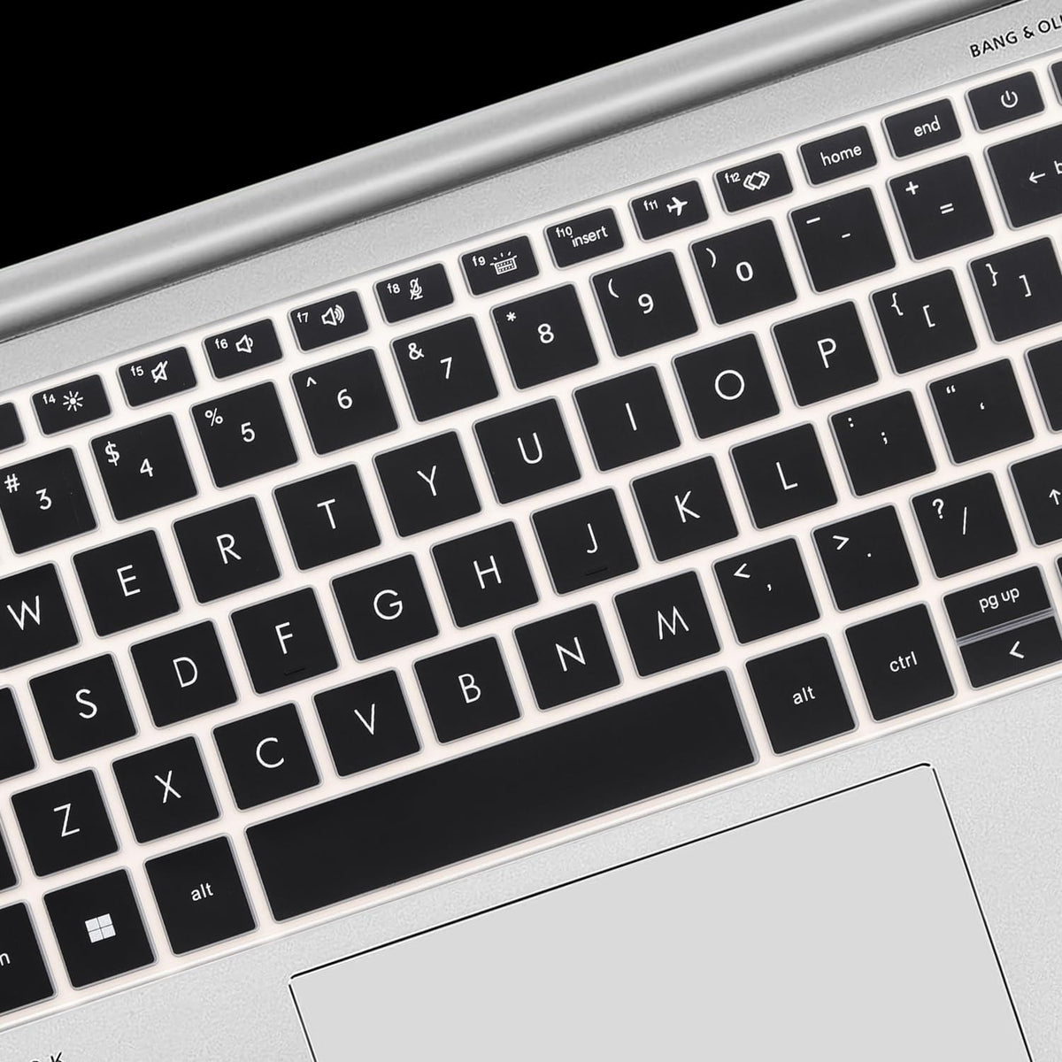 Keyboard Cover for HP EliteBook 830 835 840 845 1040 G9 G10 2024 2023 2022 13.3 14 inch Laptop Accessories Keyboard Protective Skin (Not fit The 830/840/845/1040 G11 G8 G7 G6 G5 G4 G3)-Black