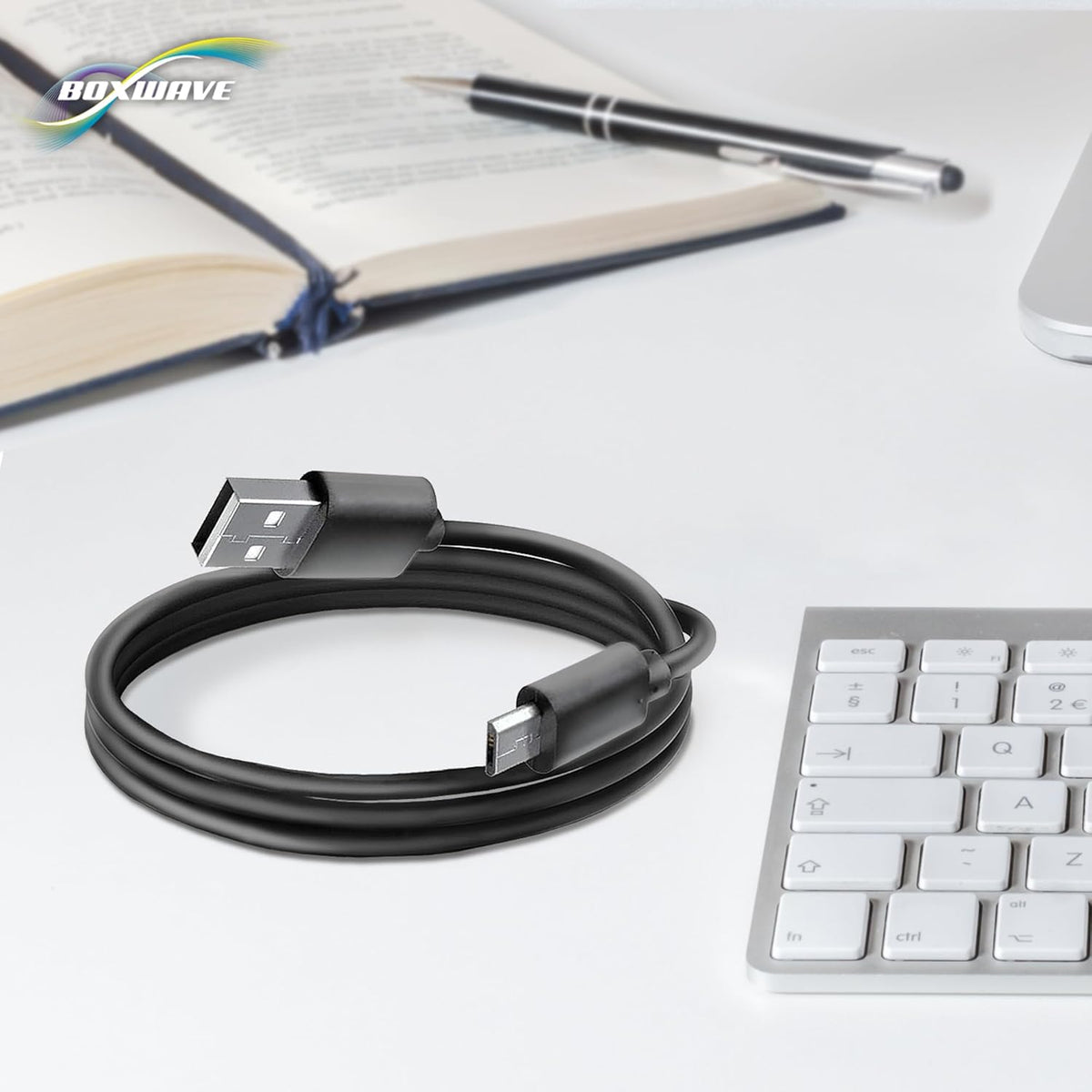 BoxWave DirectSync Cable for Doro PhoneEasy 626, Durable Charge and Sync