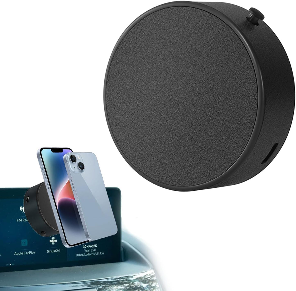 Electric Vacuum Magnetic Suction Phone Holder, 360° Rotation Suction Cup Phone Mount for MagSafe Cell Phone Holders, Phone Mount for iPhone 16/15/14/13/12, car/Gym/Mirror/Smooth Surface