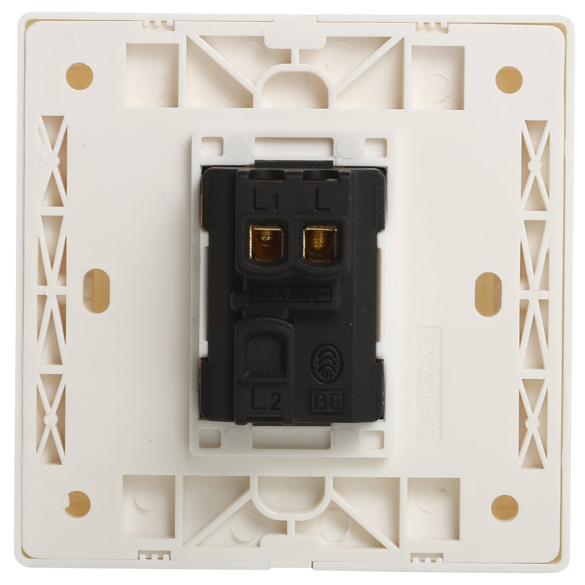UHPPOTE Push to Exit Button Square Rocker Switch - Flush-Mounted for Door Access Control System