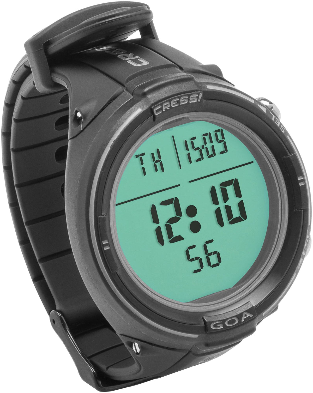 Cressi Goa Scuba Diving Computer, Black/Gray