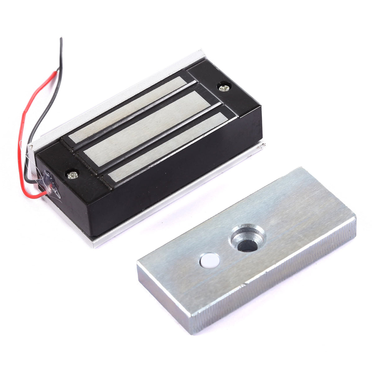 UHPPOTE 60KG 120lbs Holding Force Mini Electromagnet Lock 12V Fail Safe for Door Acces Control System