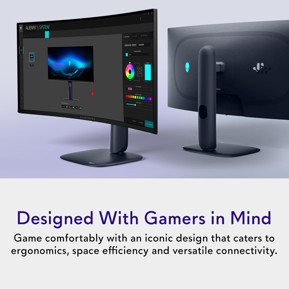 Alienware 34 240Hz QD-OLED Curved Gaming Monitor - AW3425DW - 34.2-inch WQHD (3440 x 1440) 240Hz 0.03ms Display, 1800R Curve, AMD FreeSync Premium Pro, VESA AdaptiveSync, VESA DisplayHDR TrueBlack 400