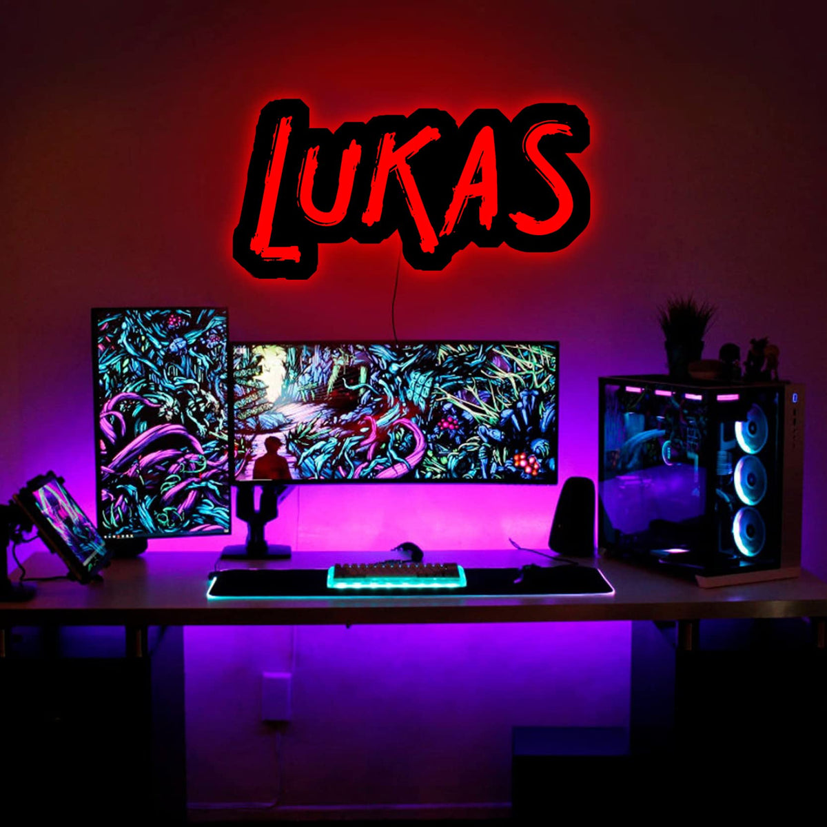 Custom LED Neon Sign | Wedding & Name Signs | Wall Decor