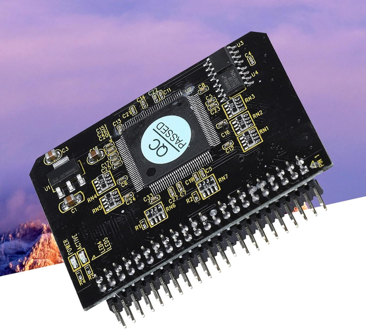 FOSA to IDE Adapter with Two Main Control Chips, SD Card Socket, TF Memory Card to IDE 44Pin Adapter