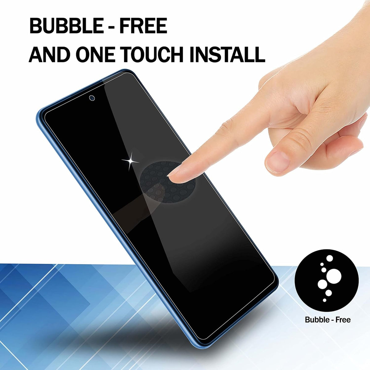 Samsung Galaxy A71 4G/5G/5G UW/A81/Note 10 Lite Screen Protector [4-Pack] - 0.33mm Tempered Glass, Anti-Scratch,