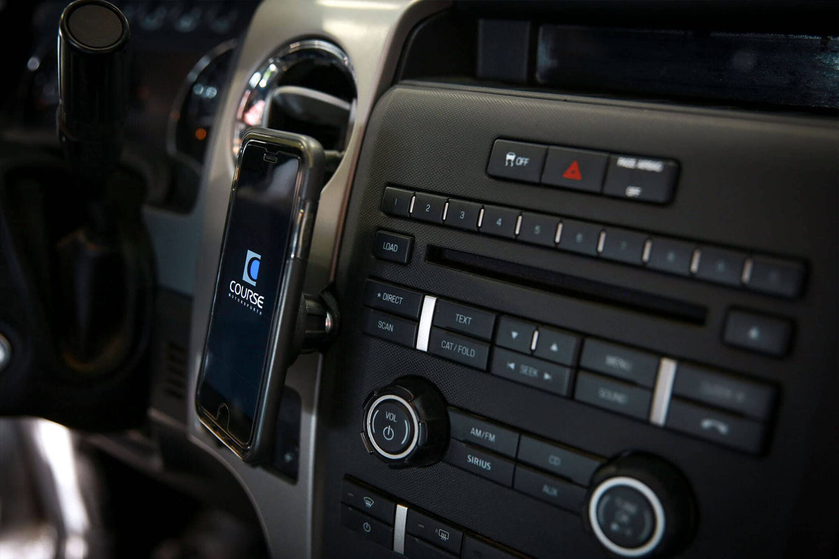 Course Motorsports Direct Fit Phone Mount - Ford F150 (2009-2012) Compatible with All Phones - Magsafe Compatible Magnetic