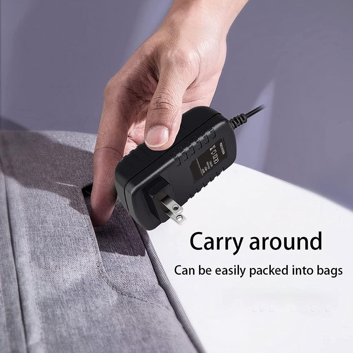 GUY-TECH VL-A10 VL-A10U AC/DC Adapter Compatible with Sharp Viewcam LCD Camcorder Battery Charger
