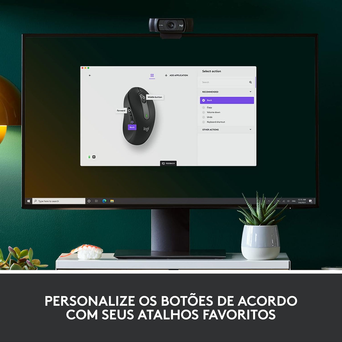 Logitech Signature M650 L Full Size Wireless Mouse, 2-Year Battery, Silent Clicks, Bluetooth, Graphite