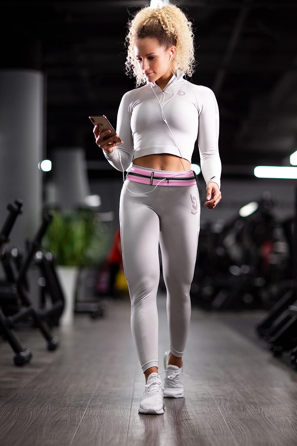 Fitgriff® Running Belt for Men & Women - Secure Jogging Pouch for Phone, Keys & Essentials - For All Cell Phones