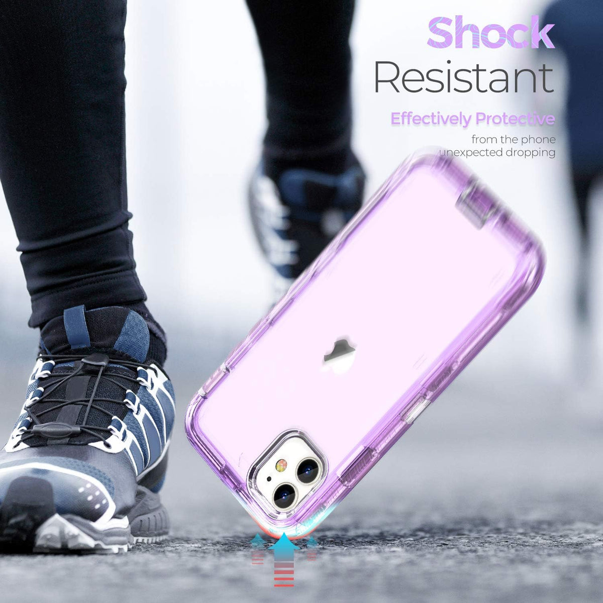 Shop ORIbox Heavy Duty Clear Case for iPhone 11 Pro Max - Shockproof & Anti-Fall Protection.