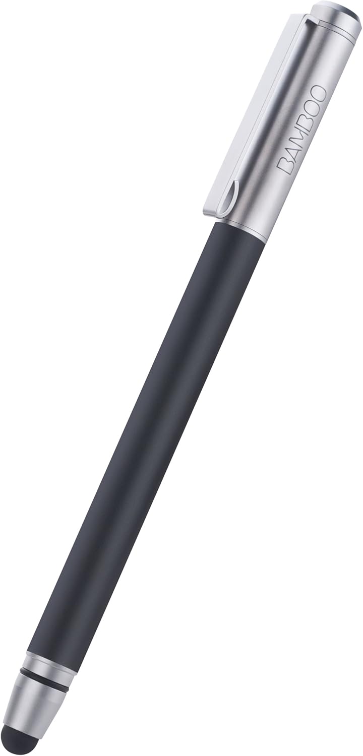 Bamboo Duo Stylus + Pen for iPad (CS110K) [Old Version].