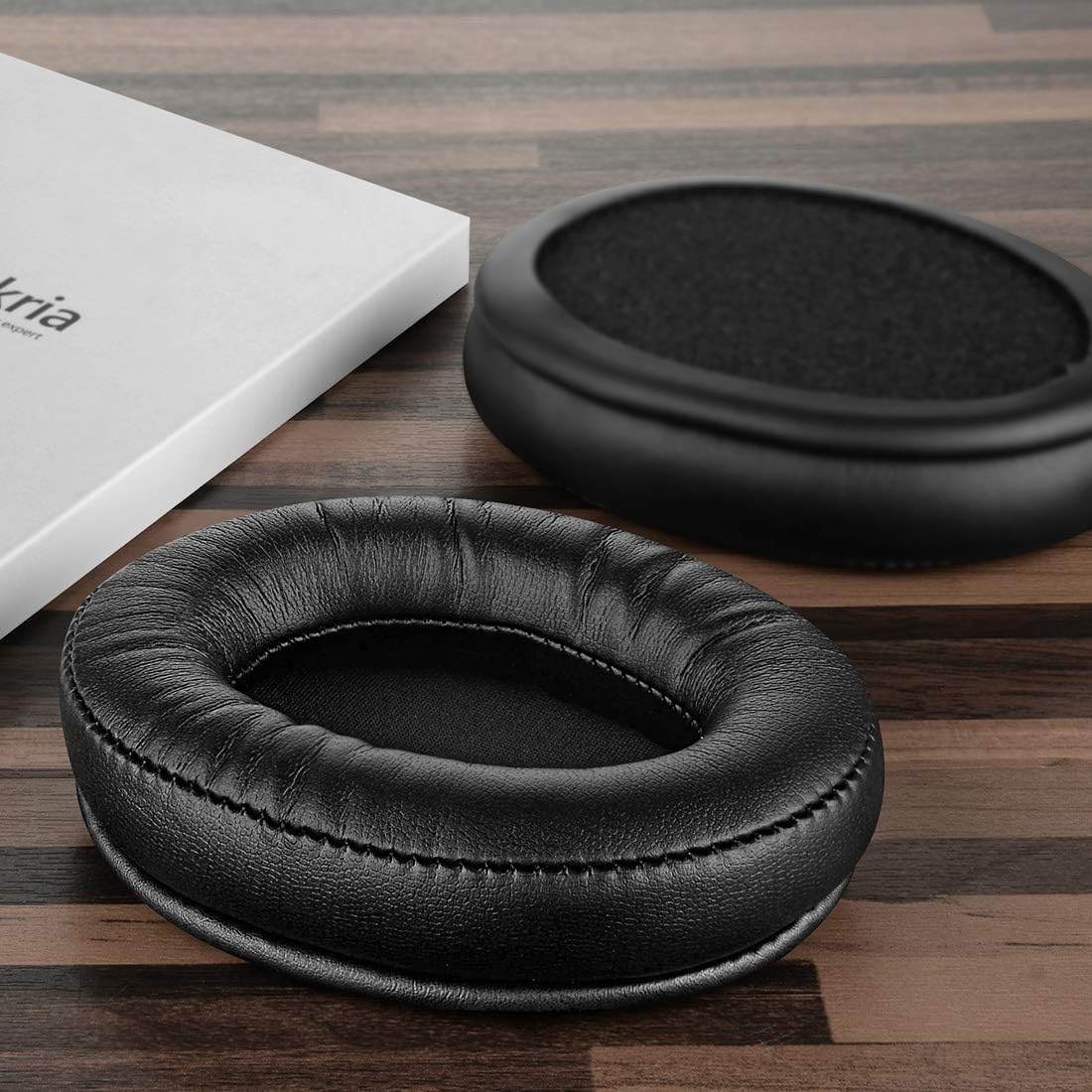 Geekria QuickFit Replacement Ear Pads for HyperX Cloud Alpha Gaming Headphones, Ear Cushions, Black