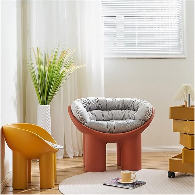 Adjustable Office Computer Chair with Armrest Elephant Leg Chair Footstool Home Stool Outdoor(Yellow Stool)