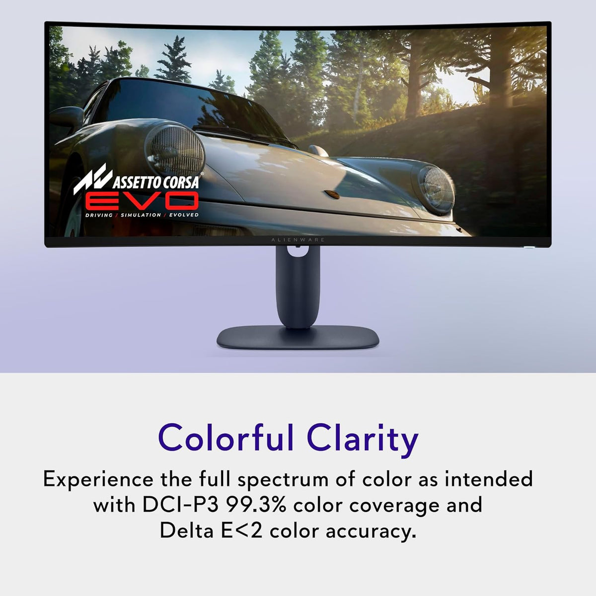 Alienware 34 240Hz QD-OLED Curved Gaming Monitor - AW3425DW - 34.2-inch WQHD (3440 x 1440) 240Hz 0.03ms Display, 1800R Curve, AMD FreeSync Premium Pro, VESA AdaptiveSync, VESA DisplayHDR TrueBlack 400