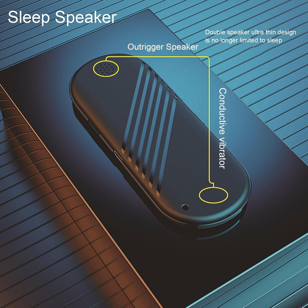 EBTOOLS Mini BT Speaker, Dual Modes Portable Speaker with Clear Sound, Timing Function, Long Battery Life (Black)