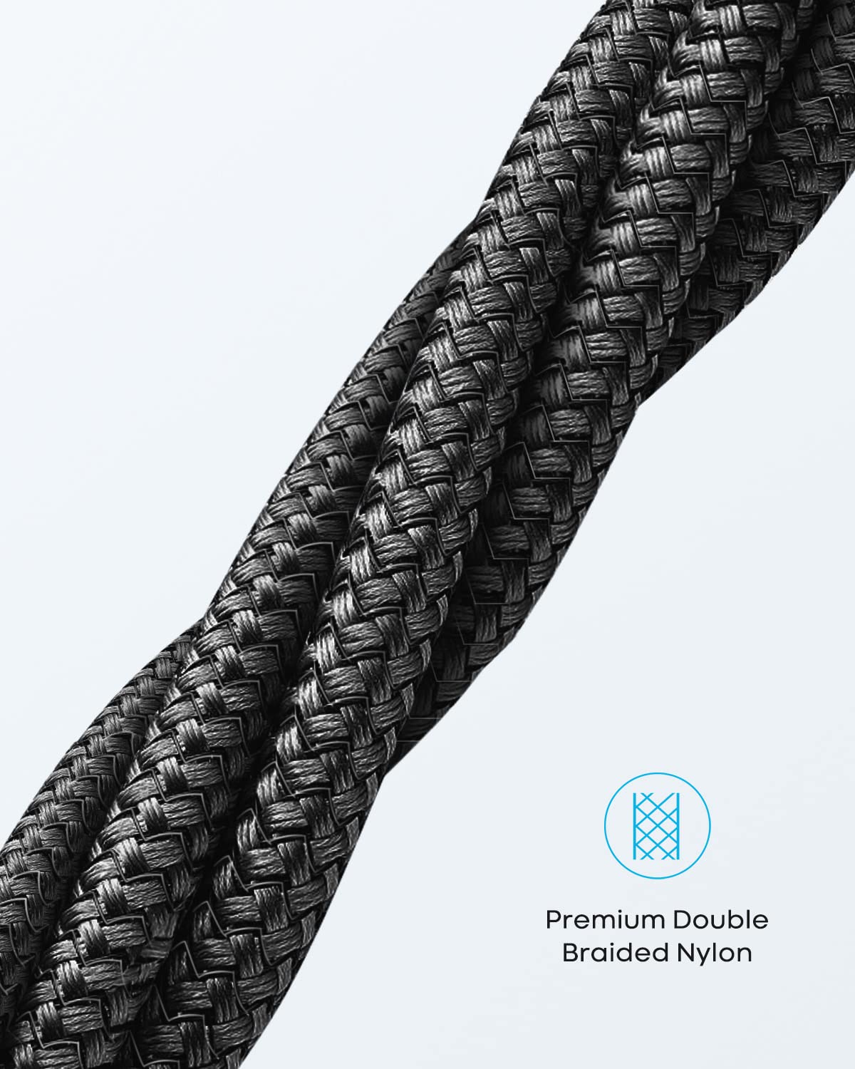 Black USB C Charger Cable 10 ft, Long USB A to USB C Cable Fast Charging Cord Braided Compatible with iPhone 15 Pro Max