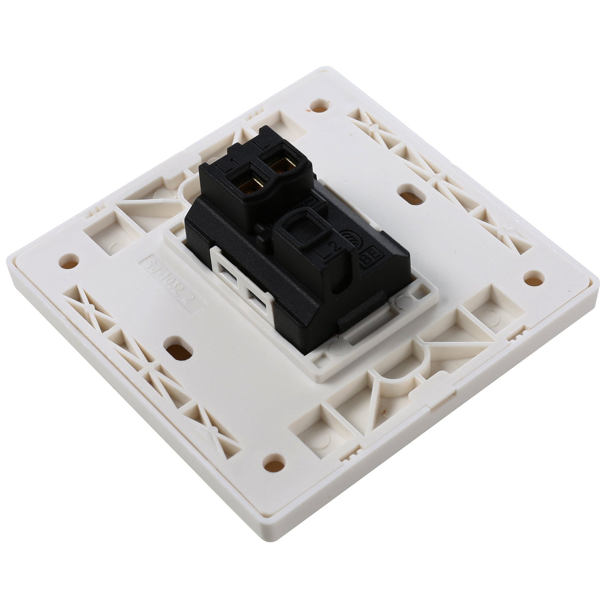 UHPPOTE DC12V Push Exit Release Button Square Rocker Switch - Flush-Mounted for Door Access Control System (Pack of 4)