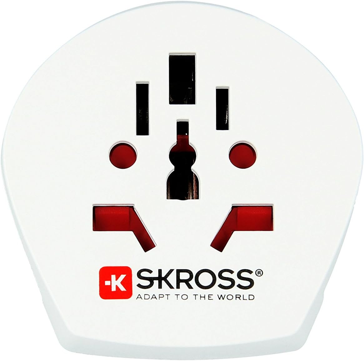 Skross Travel Adaptor for World to Australia/China, White