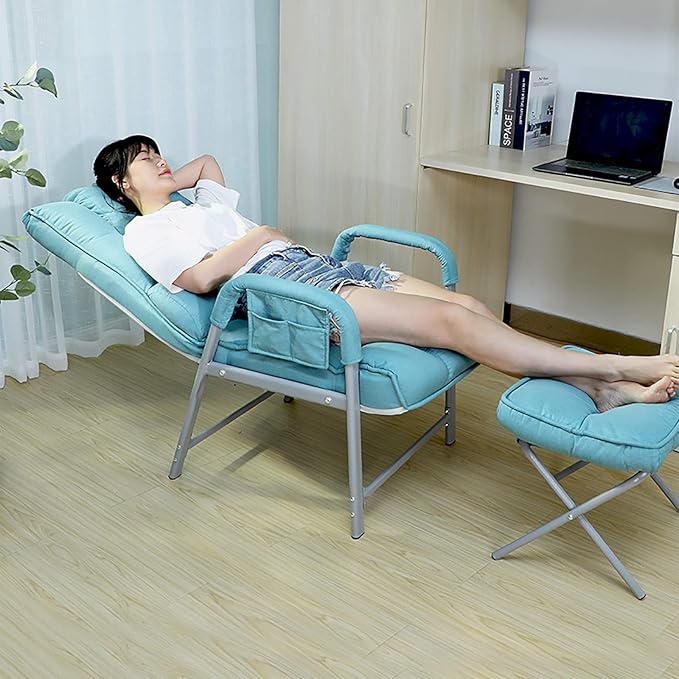 Office Chair Gaming Chair Computer Chair Fabric Office ChairErgonomic Computer Chair Home Modern Desk ChairTufted Executive Chair with Thick Seat and FootrestUpholstered High Back Confere